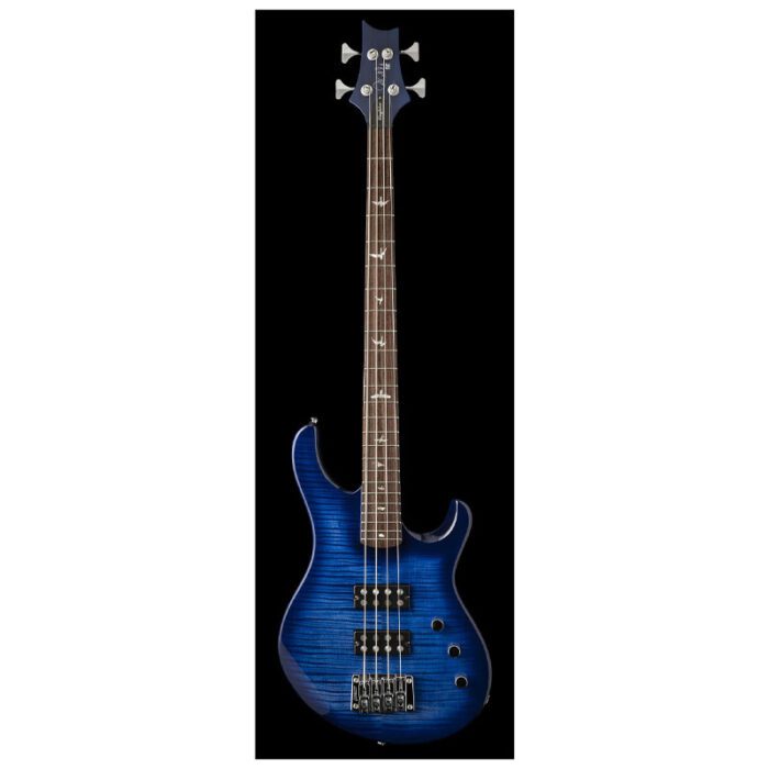 PRS SE Kingfisher Bass Guitar - Faded Blue Wrap Around Burst