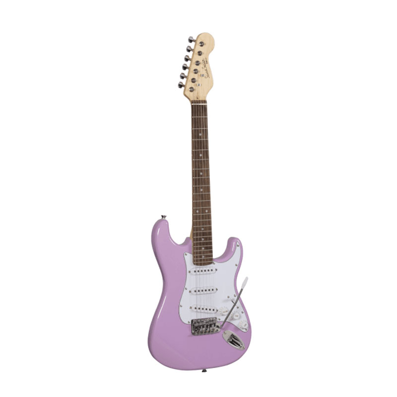 SOUNDSATION [RIDER-JR PK] 3/4 Double Cutaway Electric Guitar With 3 Single Coils