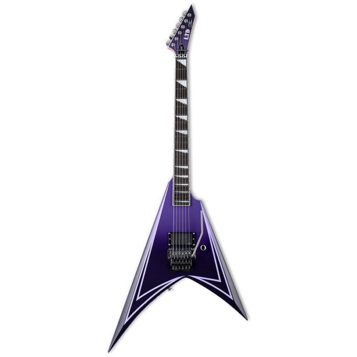 ESP LTD Alexi Hexed Sawtooth Purple Fade With Pinstripe