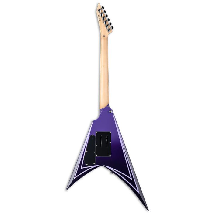 ESP LTD Alexi Hexed Sawtooth Purple Fade With Pinstripe