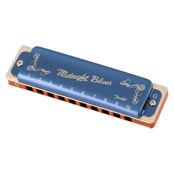 FENDER Midnight Blues Harmonica Key G