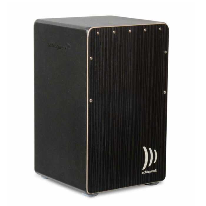 Schlagwerk Cajon CP91 Rudiments Hard Coal Stripes