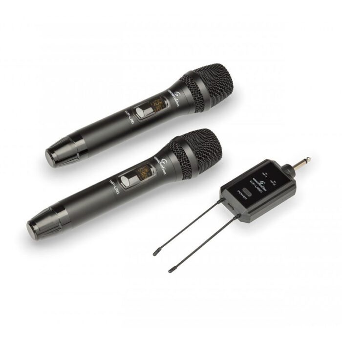 SOUNDSATION [POCKETMIC U16HH-A2] 2x16-Channel Dual UHF Compact Wireless System - 606-613.5MHz