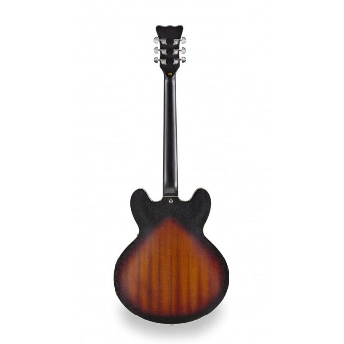 SOUNDSATION [JAZZ-ROOT P VSB] Double Cutaway Semi-Acoustic Guitar w/Single Coils