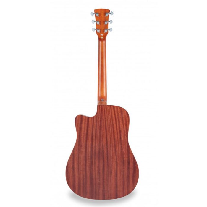 SOUNDSATION [EDGE ST DNCE-YSB] Dreadnought Cutaway Acoustic Guitar With Mahogany Armrest And Preamp