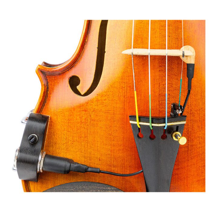 KNA VV-3V Portable Piezo Pickup For Violin And Viola With Volume Control