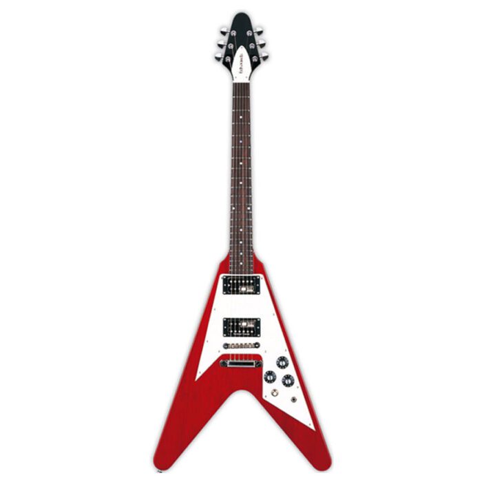 ESP EDWARDS Flying V EFVLTDCH Cherry Colour Made In Japan