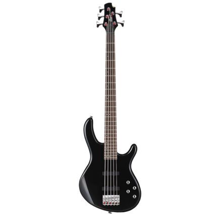 CORT Action Bass V Plus-BK 5 String Bass Guitar Black