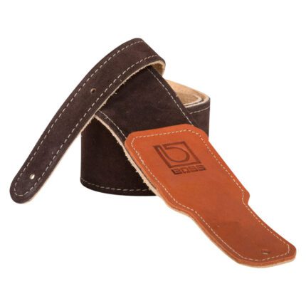 BOSS BSS-25-BRN Brown Suede Instrument Strap