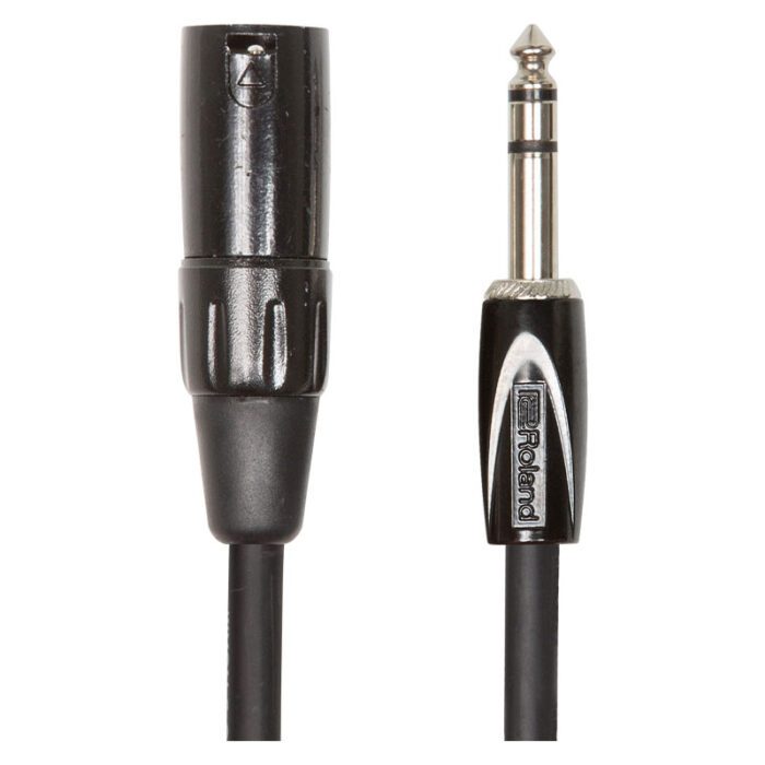 ROLAND RCC-10-TRXM Black Series Interconnect Cable 10 ft./3 m