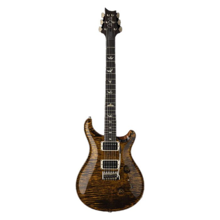 PRS 10 Top CUSTOM24 YI 10 THIN GENIII 85/15 HYBRID YELLOW TIGER S/N 0370272