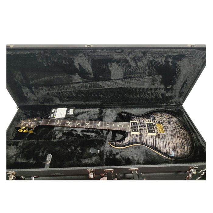 PRS 10 Top CUSTOM 24 CB 10 THIN GEN III 85/15 HYBRID Charcoal Burst S/N 0368575