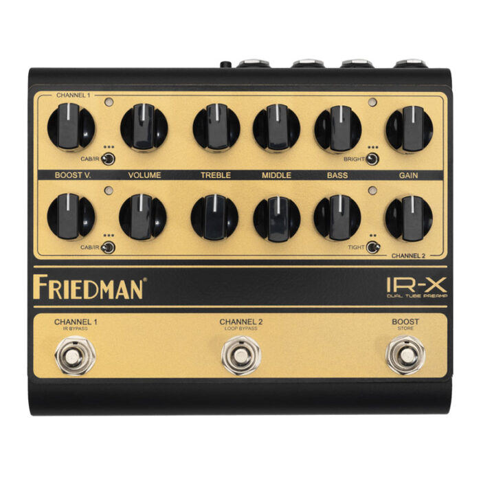 Friedman IR-X Dual Tube Preamp Pedal For Electric Guitar