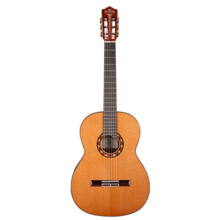 ROSBACH C-90C Classical Guitar Solid Canadian Cedar - Madagascar Back And Sides Case Included 4/4