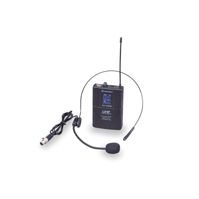 SOUNDSATION WF-U2302PP Wireless Microphone System With 2 Bodypack Transmitter Headset Microphones