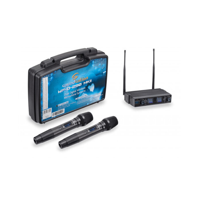 SOUNDSATION WF-D290HH MKII-A2 UHF Dual Digital Wireless Microphone System