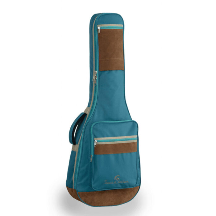 SUEDE-C-SKB Classic Guitar Bag With Suede Leather Inserts