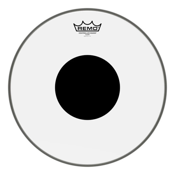 REMO Controlled Sound Clear Black Dot 20''