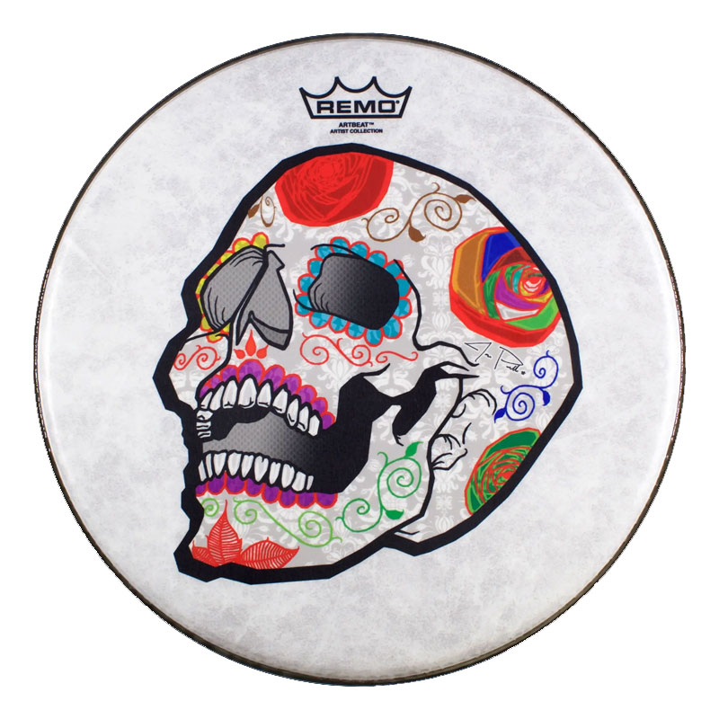 REMO ArtBEAT Artist Collection Drumhead - José Pasillas 14''