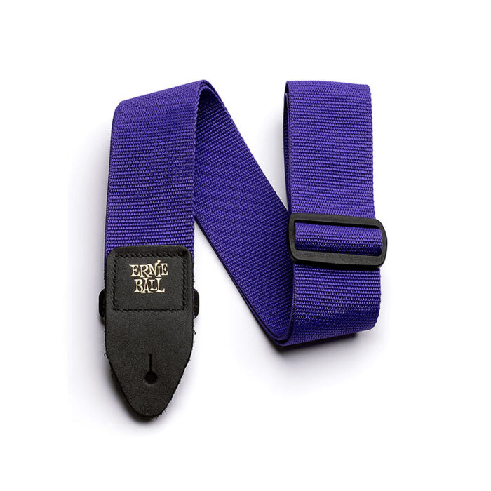 ERNIEBALL Polypro Guitar Strap/Bass Strap - Purple