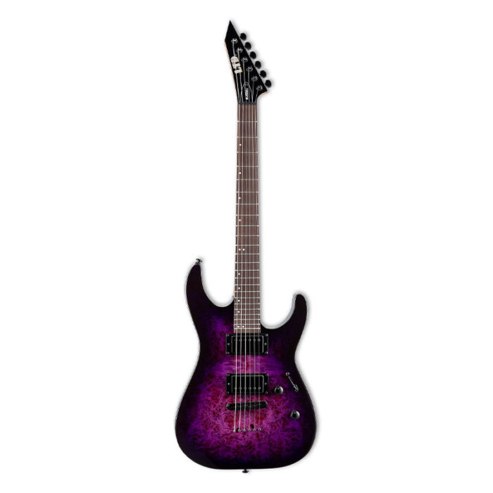 ESP LTD M-200DX NT PRB Purple Burst Electric Guitar