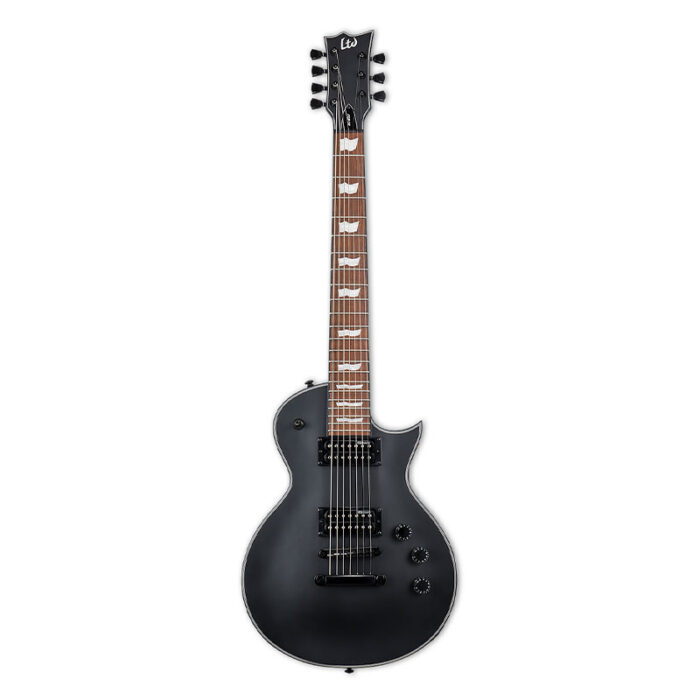 ESP LTD EC-257 Black Satin 7 String Electric Guitar