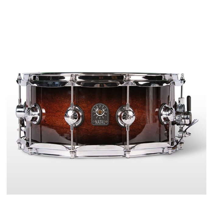 Natal Café Racer 14 x 6.5 Snare Drum, Exotic Burst S-TW-S455-EXO