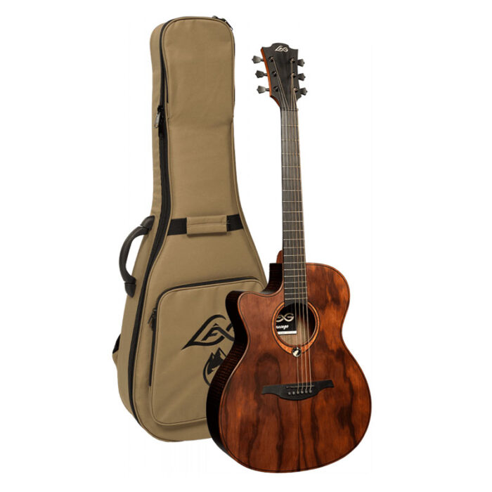 LAG [SAUVAGE-L-ACE] Auditorium Cutaway Acoustic-Electric Left-Handed