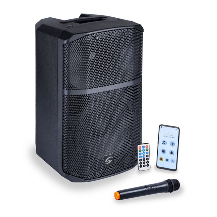 SOUNDSATION [PROVIBE 8AIR] 8” 2-Way Portable PA System with Battery and Mobile App